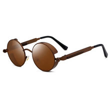 Bohemian Steampunk-Inspired Polarized Retro Sunglasses