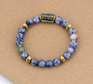 Chakra Sodalite Semi-precious Stone Bracelet