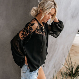 Beautiful Boho Lace Blouse.