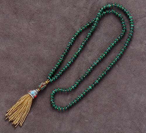Peacock Stone Necklace